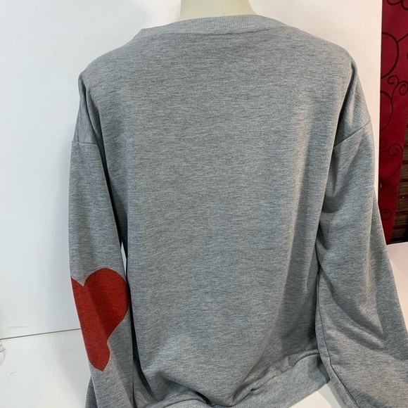 "Basketball is My Favorite Season" Grey Sweater - Picture 4 of 7